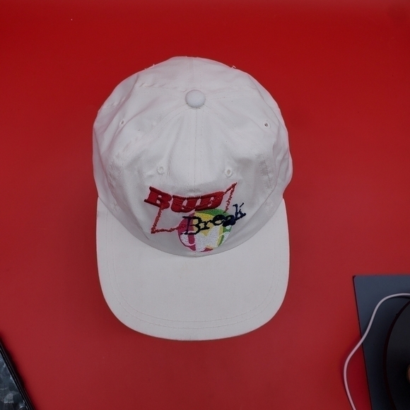 Vintage Retro 96 Bud Break Baseball Hat Cap Budweiser Beer Snap Back - Picture 2 of 7